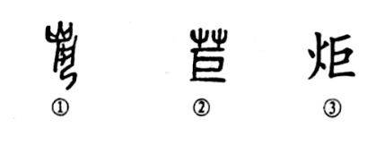 细说汉字“炬”，炬字的本义、炬字演变及起源